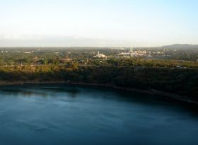 Tiscapa_Lagoon with a view of the city of Managua, Nicaraua – Best Places In The World To Retire – International Living